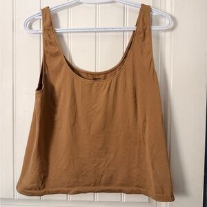 SKIMS Camel Tank Top